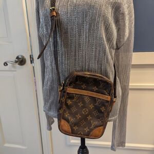 Louis Vuitton Brown Monogram Crossbody Bag